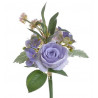 Bukiecik z różą i hortensją 35cm - sztuczna roślina