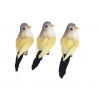 Ptaszek 12,5cm na klipie 3szt/kpl