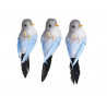 Ptaszek 12,5cm na klipie 3szt/kpl