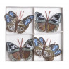 Motylki na klipie 8szt..7cm