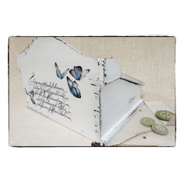 Organizer Shabby chic ~Butterflies~
