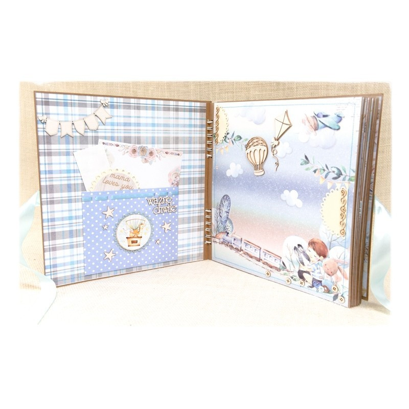 Album scrapbooking - dla chłopca