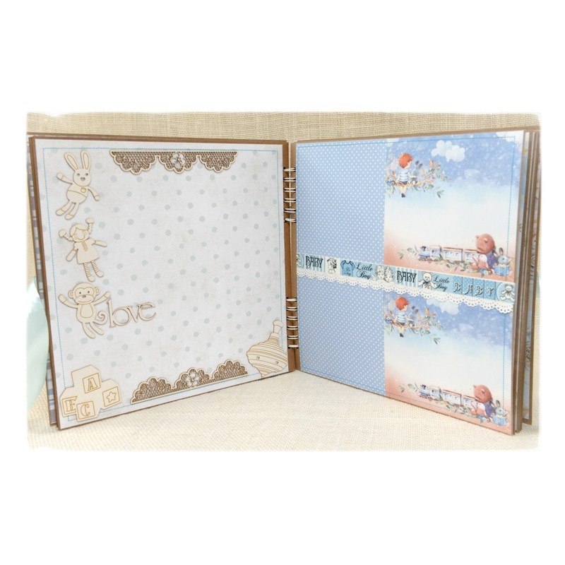 Album scrapbooking - dla chłopca