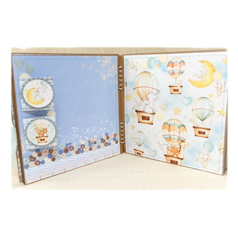 Album scrapbooking - dla chłopca