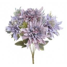 Bukiet mieszany z dalią .. 39cm - sztuczna roślina