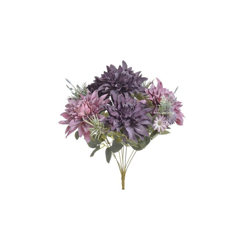 Bukiet mieszany z dalią .. 39cm - sztuczna roślina