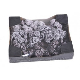 Różyczki 2,5cm 10szt-pęcz x 12..2,5cm - artykuł dekoracyjny