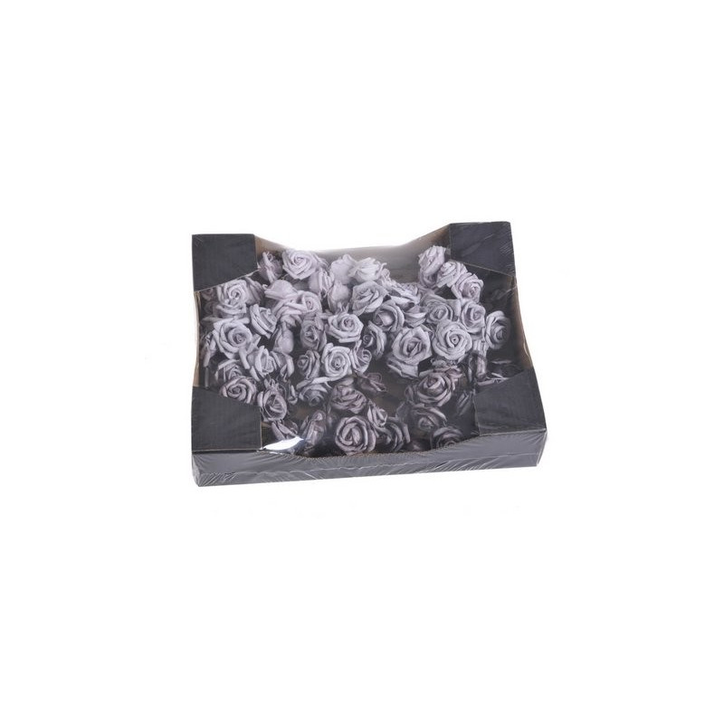 Różyczki 2,5cm 10szt-pęcz x 12..2,5cm - artykuł dekoracyjny