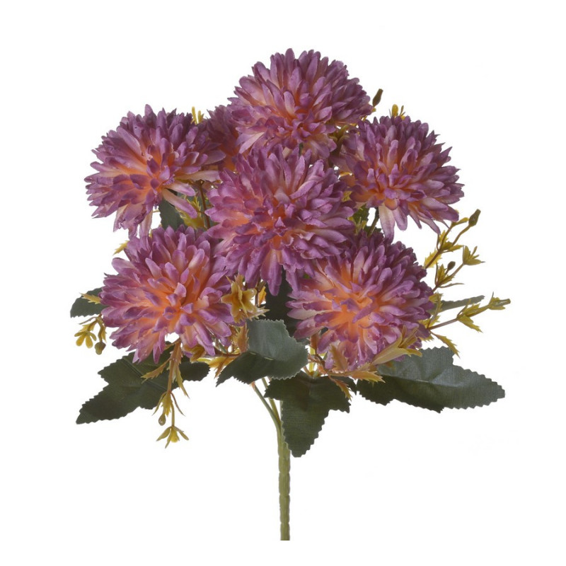 Bukiecik chryzantem x7..30cm - sztuczna roślina