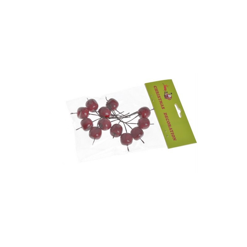 Jabłka piki, 12szt/paczka 8,5 cm - sztuczny owoc