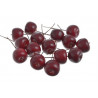 Malinki 3szt/pęczek x12...10 cm - art. dekoracyjny