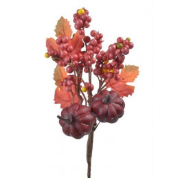 Pik jesienny z dyniami...20 cm - art. dekoracyjny