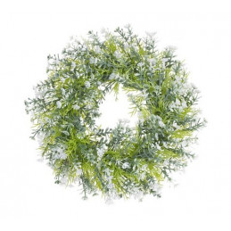 Wianek z kwiatuszkami 24 cm - art. dekoracyjny