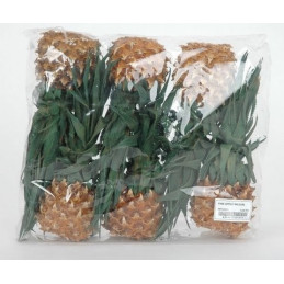 Ananas medium 6szt,H25 cm - artykuł dekoracyjny