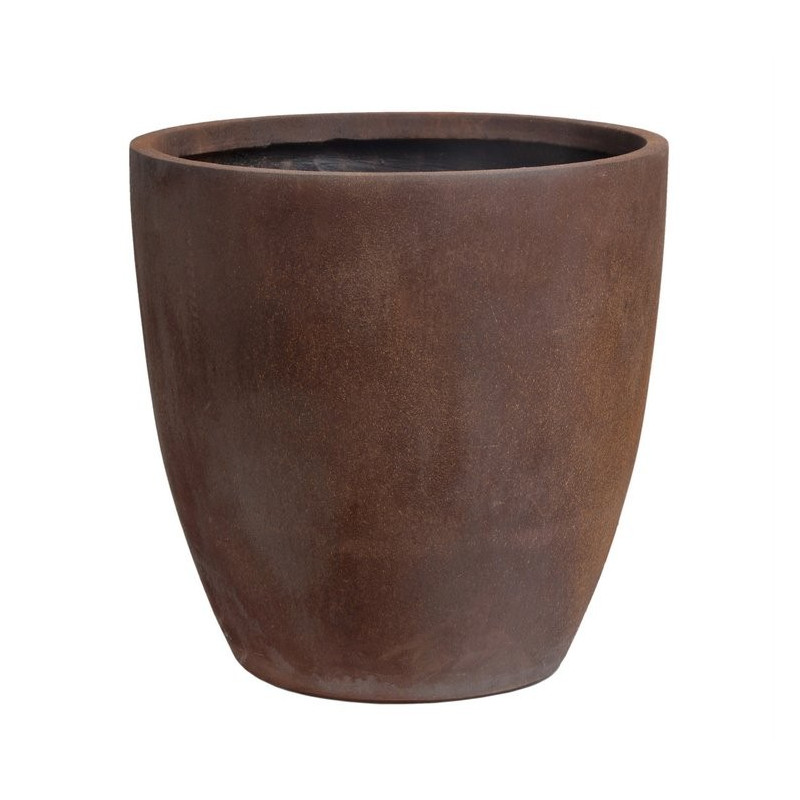 Donice okrągłe rustykalne 3szt-kpl - MROZOODPORNA