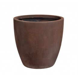 Donice okrągłe rustykalne 3szt-kpl - MROZOODPORNA