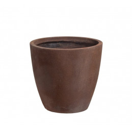 Donice okrągłe rustykalne 3szt-kpl - MROZOODPORNA