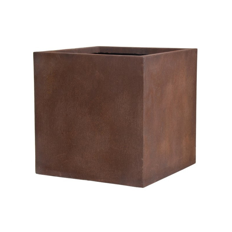 Donice kwadratowe rustykalne 4szt-kpl - MROZOODPORNA