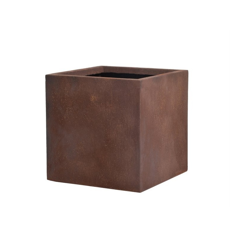 Donice kwadratowe rustykalne 4szt-kpl - MROZOODPORNA