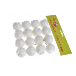 Jabłka 3cm, 16szt - sztuczny owoc