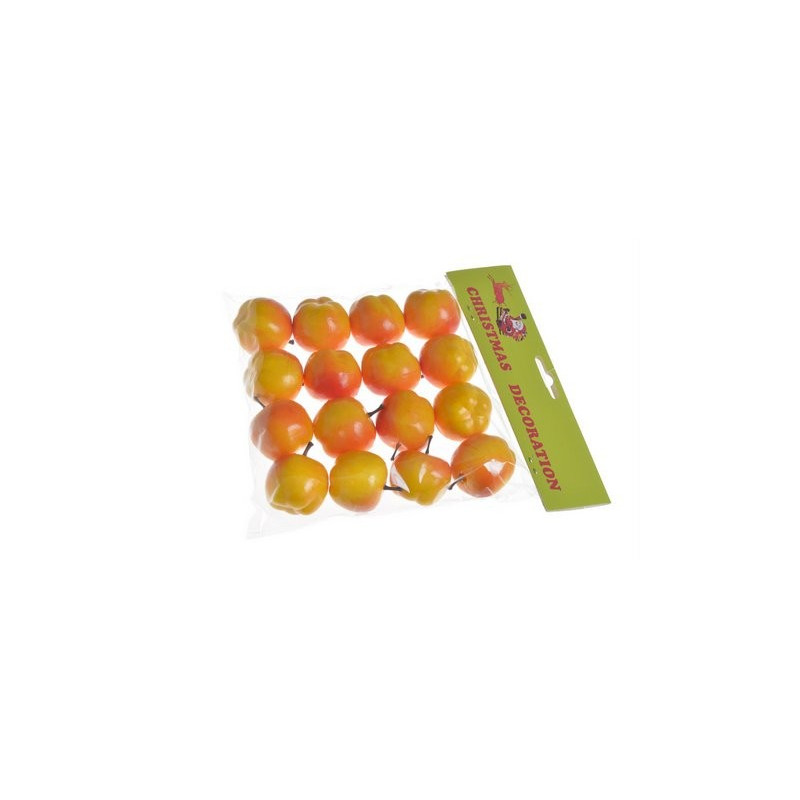Jabłka 3cm, 16szt - sztuczny owoc