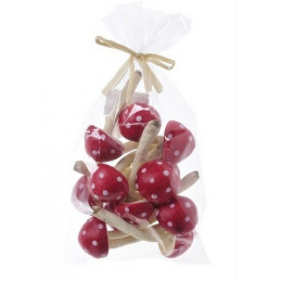 Grzybek 4,5x10cm 12szt/pacz. -sztucz. rosl.