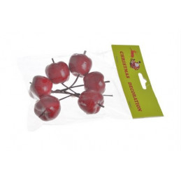 Jabłka piki 10,5 cm, 6szt/pacz - sztuczny owoc