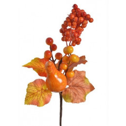 Gałązka z dynia 24 cm - art. dekoracyjny