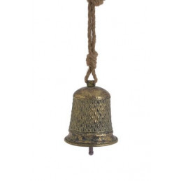 Dzwon metalowy zawieszka..16x19cmH
