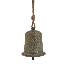 Dzwon metalowy zawieszka..20x23cmH