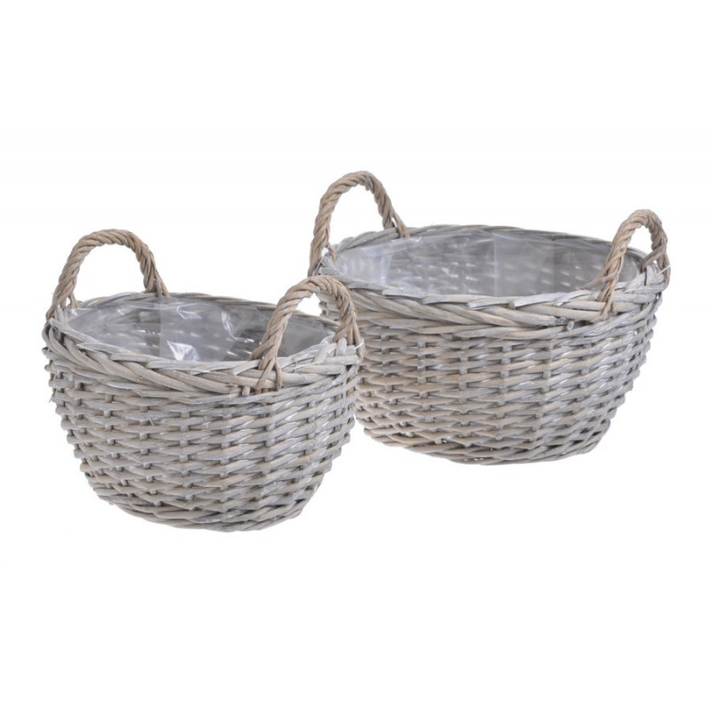 Koszyk 2szt/kpl...26x23x15cm, 22x20x14cm