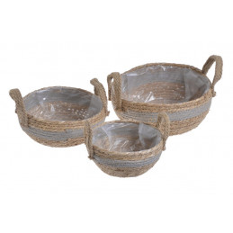 Koszyk z uchwytami 3szt/kpl