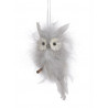Sowa z piór..14 cm - artykuł dekoracyjny