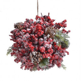 Kula zawieszka 30cm - sztucz. rosl.