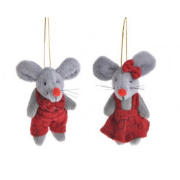 Mysz zawieszka, 2szt/kpl...10 cm