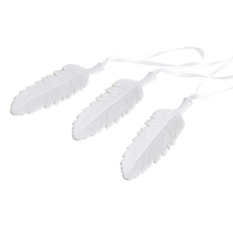 Piórka zawieszki 3szt/pacz...8 cm