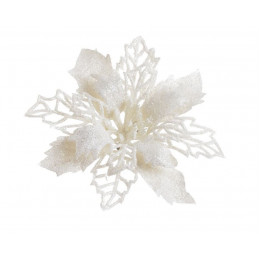 Gwiazdy betlejemskie na klipie, zestaw 3szt/kpl...10 cm