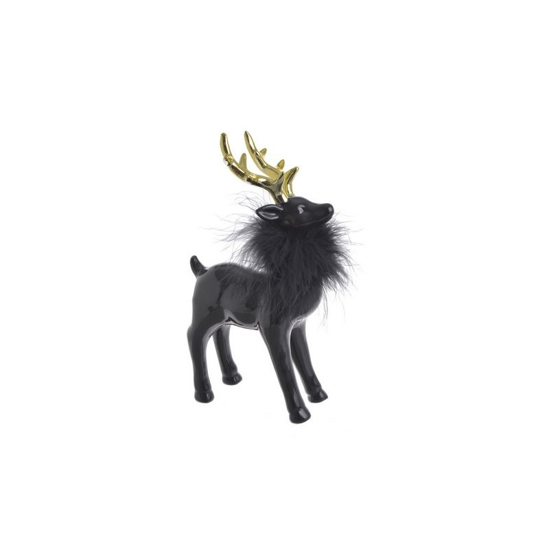 Jeleń ceramiczny..24 cm - art. dekoracyjny