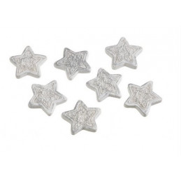 Gwiazdki z przylepcem...3 cm...10szt/paczka