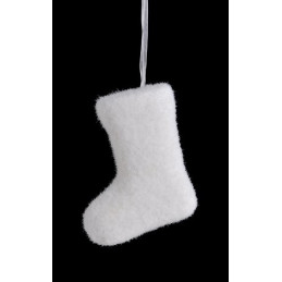 Puchaty but 11cm - ozdoba choinkowa