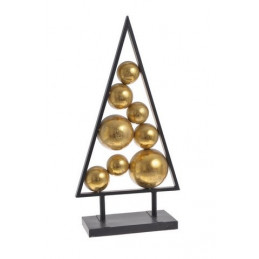 Choinka 62cmH - ozdoba z metalu