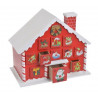 Kalendarz adwentowy domek