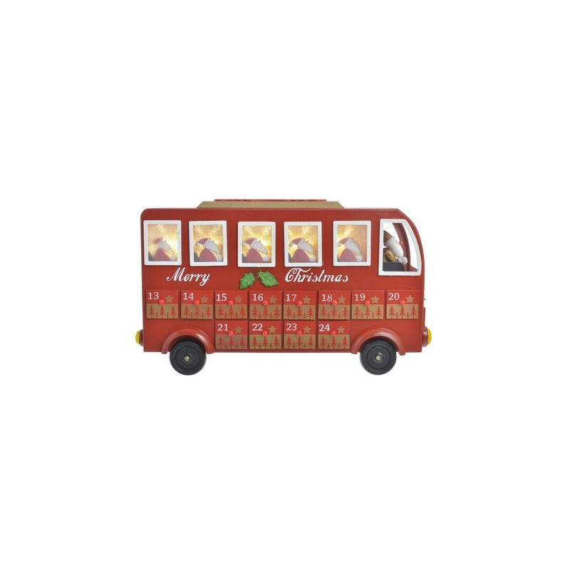 Kalendarz adwentowy autobus
