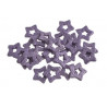 Gwiazdki wykrawane w paczce 3,5cm, 24pcs/paczka
