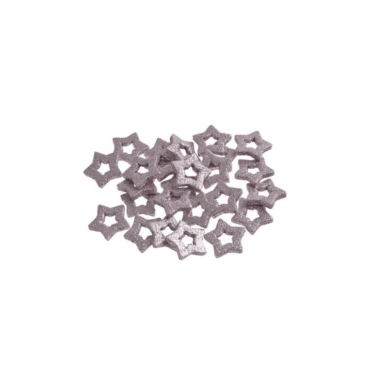 Gwiazdki wykrawane w paczce 3,5cm, 24pcs/paczka
