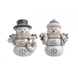 Bałwan..6,5cmH zawieszka świąteczna