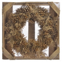 Wianek 38cm PINUS NIGRA GOLD..38cm