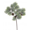 Gałązka iglasta z szyszkami..44cm - sztuczna roślina