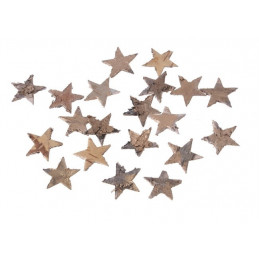 Gwiazdki brzoza_2,5cm...120pcs