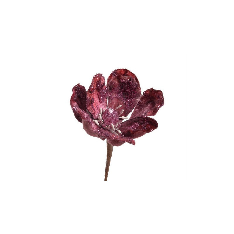 Główka magnolii brokat - Baby magnolia...8-12cm